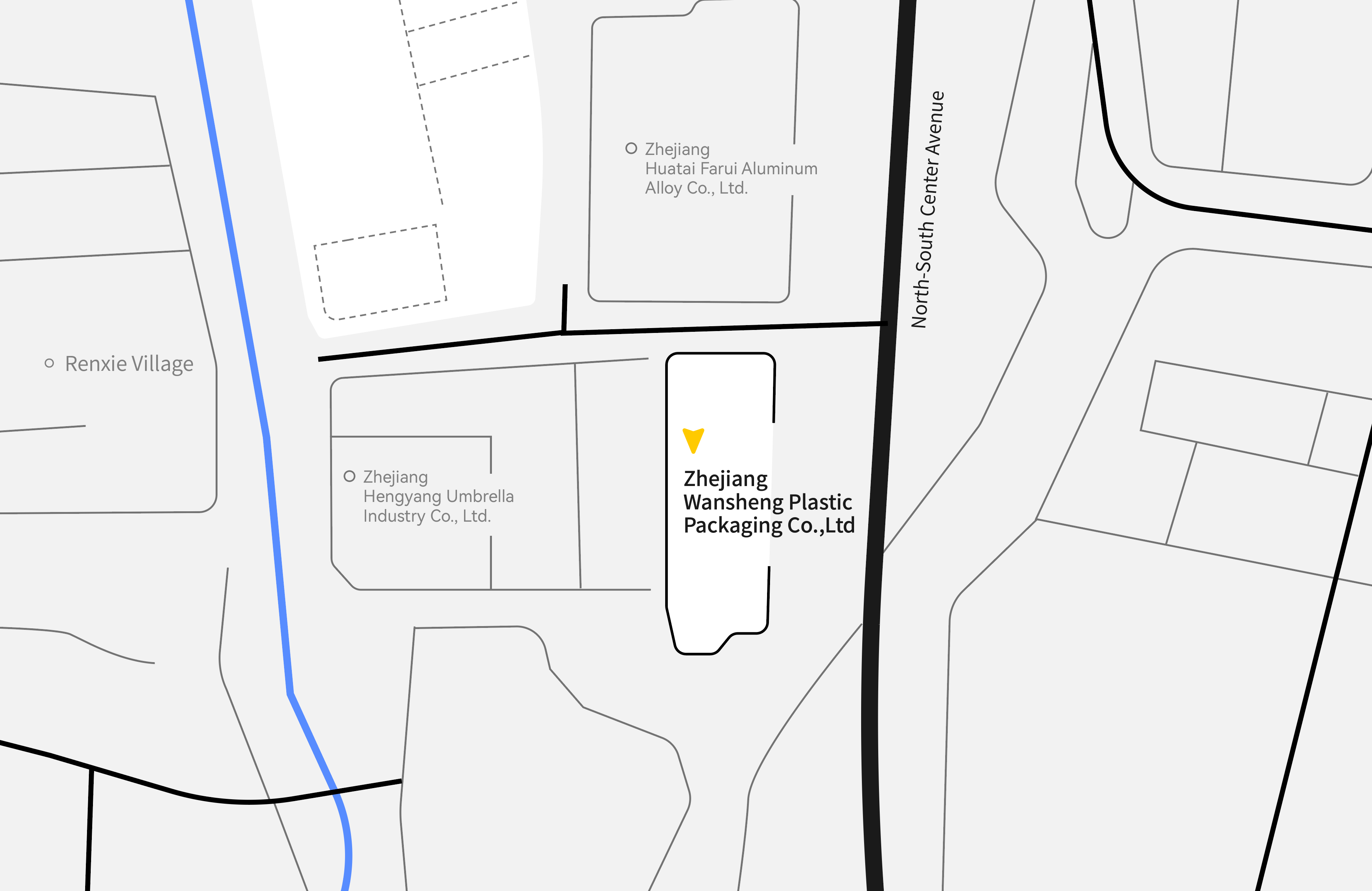 Zhejiang Wansheng Plastic Packaging Co., Ltd. map